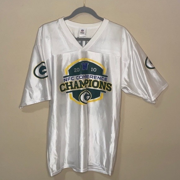 NFL Packers 2010 Conference Champs Jersey - Picture 2 of 11